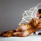 women, body painting wallpaper