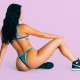 ass, tanned, sneakers, sitting, nike, back, lingerie, sexy ass wallpaper