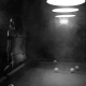 monochrome, ass, back, black lingerie, smoke, pool table wallpaper