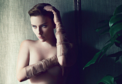 scarlett johansson, nude, under the skin, topless, actress wallpaper