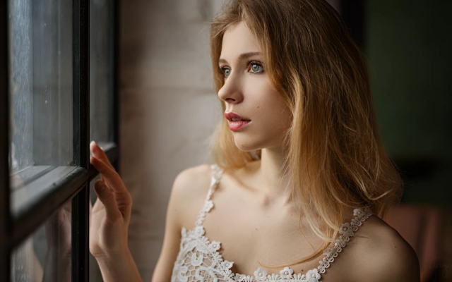 1920x1080 pix. Wallpaper elizaveta podosetnikova, model, face, looking away, cute