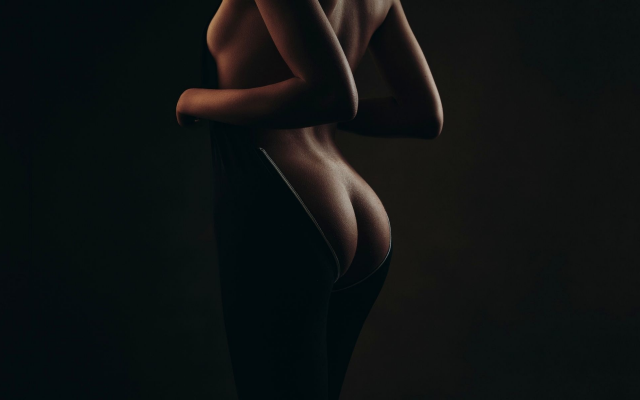 2133x1200 pix. Wallpaper ass, dark, back, sexy, tanned