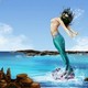 women, topless, artwork, mermaids wallpaper