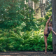 gymnast, outdoors, tree, forest, legs, spreading legs wallpaper