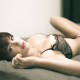 rosie robinson, lingerie, model, tits, short hairs, bra wallpaper
