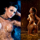 oxana bondarenko, playboy, ass, big tits, wet, nipples, brunette, collage wallpaper