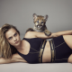 cara delevingne, model, actress, puma, swimwear, animals wallpaper