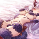 animal ears, big boobs, tits, anime, hentai wallpaper