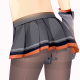 skirt, ass, black pantyhose, anime, pantyhose, sexy wallpaper