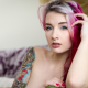 stormyent suicide, model, suicide girls, tattoo, no bra, looking piercing wallpaper