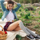 adel c, model, thighs, sexy legs, picnic, skirt, teen, young wallpaper