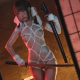neko koyoshi, asian, wet, boobs, tits, nipples, sword, teen, young, cute, shaved pussy wallpaper