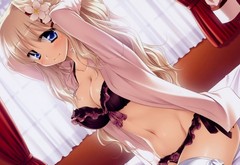 blonde, figure, oboi hentay wallpaper
