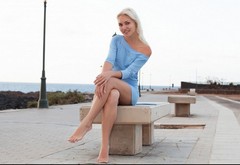 blonde, sexy, dress, beautiful female legs wallpaper